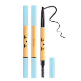 Max Waterproof Rotary Eyebrow Pencil Long-lasting Eyebrow Makeup Pen Black