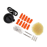 Max Hot Fusion Glue Keratin Melt Hot Pot Hair Extension Tools Kit +Glue Beads EU