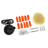Max Hot Fusion Glue Keratin Melt Hot Pot Hair Extension Tools Kit +Glue Beads EU