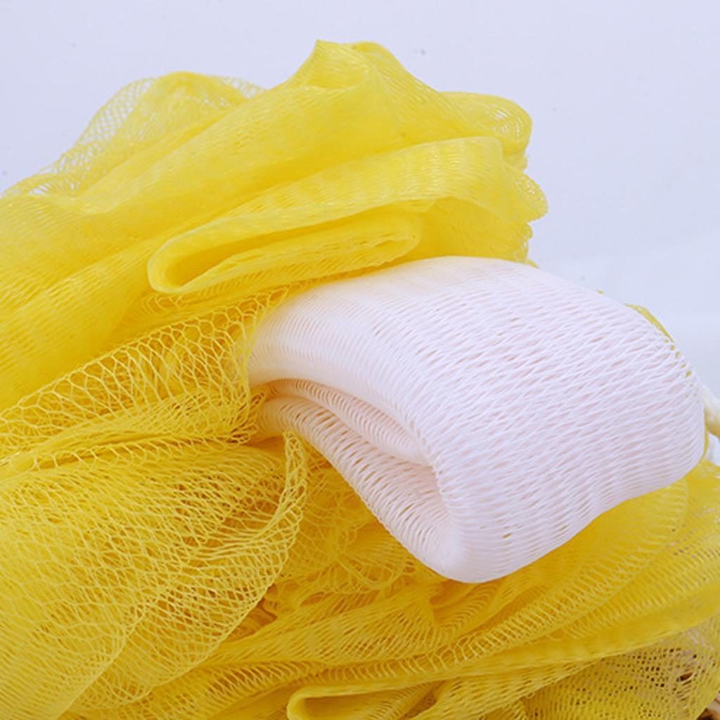 Maxbell Women Men Bath Shower Sponge Exfoliating Puff Scrubber Ball Random Color - Aladdin Shoppers