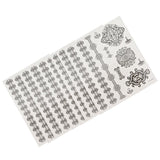 Max Temporary Flash Tattoo Inspired Stickers Transfer Stencil Paper Removable LS1023