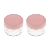 Max 12pcs 15g Makeup Sample Container Cosmetic Lotion Cream Gel Jars Pots  Pink