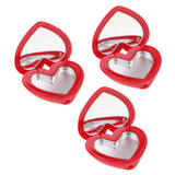 Max Fashion Cute Heart-Shaped Style Design Lipstick ,Eyeshadow,Blush Case Red