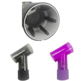 Max T Shape Hairdryer Wind Spin Hair Curl Diffuser Salon Styling Tool Grey