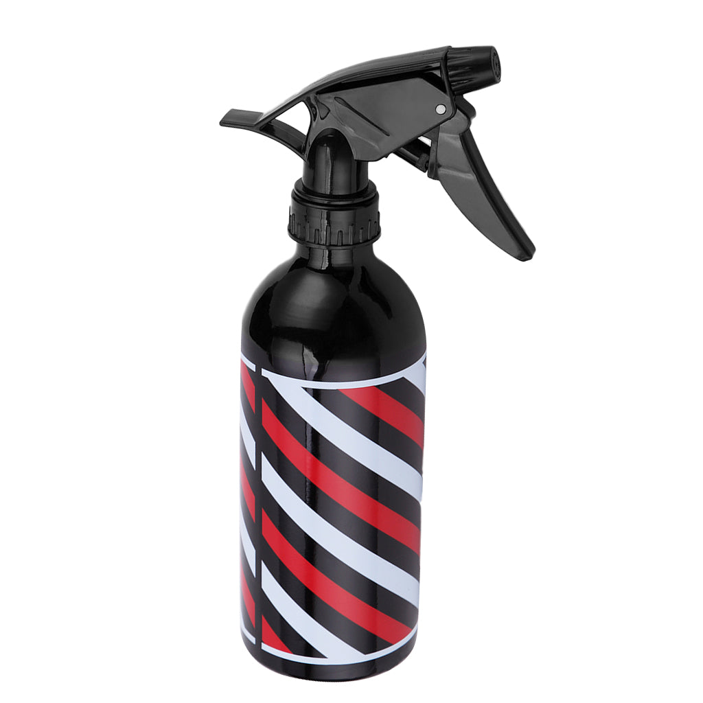 Stainless Empty Spray Bottle Salon Hairdressing Plant Water Sprayer 500ml Black