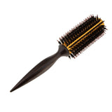 Maxbell Wooden Handle Round Hairdressing Comb Curly Style Hairbrush With Bristle L - Aladdin Shoppers