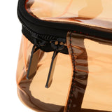 Max PVC Travel Clear Cosmetic Toiletry Wash Pouch Makeup Storage Zipper Bag 1#