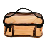 Max PVC Travel Clear Cosmetic Toiletry Wash Pouch Makeup Storage Zipper Bag 1#