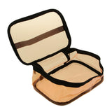 Max PVC Travel Clear Cosmetic Toiletry Wash Pouch Makeup Storage Zipper Bag 1#