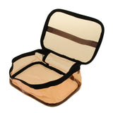 Max PVC Travel Clear Cosmetic Toiletry Wash Pouch Makeup Storage Zipper Bag 1#