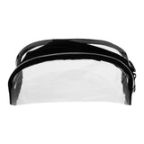 Max PVC Travel Clear Cosmetic Makeup Storage Toiletry Wash Bag Pouch Zipper Bag 2#
