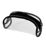 Max PVC Travel Clear Cosmetic Makeup Storage Toiletry Wash Bag Pouch Zipper Bag 2#