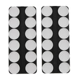Max 24 Slots Detachable Nail Art Glitter Powder Case Nail Painting Palette Clear