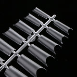 Max 504pcs Half Cover French False Nail Tips Fake Nail Art DIY Decoration Clear