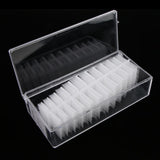 Max 504pcs Half Cover French False Nail Tips Fake Nail Art DIY Decoration Clear