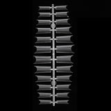Max 504pcs Half Cover French False Nail Tips Fake Nail Art DIY Decoration Clear