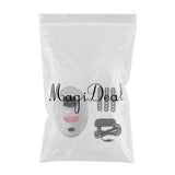 Max Nail Lacquer Shaker Adjustable Gel Polish Varnish Bottle Shaking Machine EU Silver