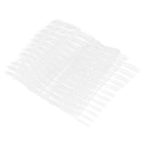 Max False Nail Tips Pratice Stickers Display Nail Gel UV Polish Manicure Clear