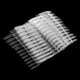 Max False Nail Tips Pratice Stickers Display Nail Gel UV Polish Manicure Clear