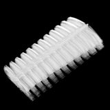 Max False Nail Tips Pratice Stickers Display Nail Gel UV Polish Manicure Clear