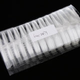 Max False Nail Tips Pratice Stickers Display Nail Gel UV Polish Manicure Clear