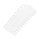 Max False Nail Tips Pratice Stickers Display Nail Gel UV Polish Manicure Clear