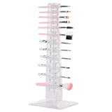 Max Stable Acrylic Makeup Brushes Holder Display Drying Rack Brushes Organizer Clear