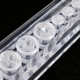 Max Stable Acrylic Makeup Brushes Holder Display Drying Rack Brushes Organizer Clear