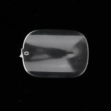 Max 500 Full Cover Toe Nail Tips False Toenail Artificial for UV Gel Manicure Clear