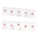 Max 500 Full Cover Toe Nail Tips False Toenail Artificial for UV Gel Manicure Clear