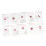 Max 500 Full Cover Toe Nail Tips False Toenail Artificial for UV Gel Manicure Clear