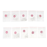 Max 500 Full Cover Toe Nail Tips False Toenail Artificial for UV Gel Manicure Clear