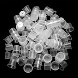 Max 100pcs Disposable Plastic Tattoo Cup Pot Pigment Ink Holder Tattoo Tools M