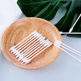 Maxbell 250PCS Cotton Swabs Buds Dual Heads Cosmetic Applicator Wands Makeup Remover