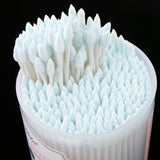 Maxbell 250PCS Cotton Swabs Buds Dual Heads Cosmetic Applicator Wands Makeup Remover