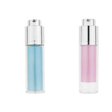 Max Vacuum Pump Press Spray Bottle Makeup Liquid Lotions Cosmetic Container Pink