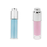 Max Vacuum Pump Press Spray Bottle Makeup Liquid Lotions Cosmetic Container Pink