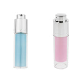 Max Vacuum Pump Press Spray Bottle Makeup Liquid Lotions Cosmetic Container Pink
