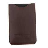 Max PU Leather Comb Bag Pocket Organizer Storage Protective Cover Case Pack Brown