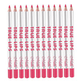 Max 12pcs Waterproof Matte Velvet Lip Liner Makeup Pencil Pen Lipliner Crayon 57#