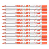 Max 12pcs Waterproof Matte Velvet Lip Liner Makeup Pencil Pen Lipliner Crayon 56#