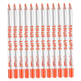 Max 12pcs Waterproof Matte Velvet Lip Liner Makeup Pencil Pen Lipliner Crayon 56#