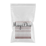 Max 12pcs Waterproof Matte Velvet Lip Liner Makeup Pencil Pen Lipliner Crayon 55#