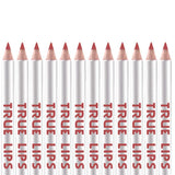 Max 12pcs Waterproof Matte Velvet Lip Liner Makeup Pencil Pen Lipliner Crayon 54#