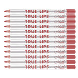 Max 12pcs Waterproof Matte Velvet Lip Liner Makeup Pencil Pen Lipliner Crayon 54#