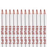 Max 12pcs Waterproof Matte Velvet Lip Liner Makeup Pencil Pen Lipliner Crayon 53#