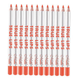 Max 12pcs Waterproof Matte Velvet Lip Liner Makeup Pencil Pen Lipliner Crayon 52#