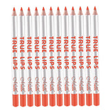 Max 12pcs Waterproof Matte Velvet Lip Liner Makeup Pencil Pen Lipliner Crayon 52#