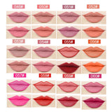 Max 12pcs Waterproof Matte Velvet Lip Liner Makeup Pencil Pen Lipliner Crayon 50#