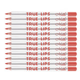 Max 12pcs Waterproof Matte Velvet Lip Liner Makeup Pencil Pen Lipliner Crayon 50#